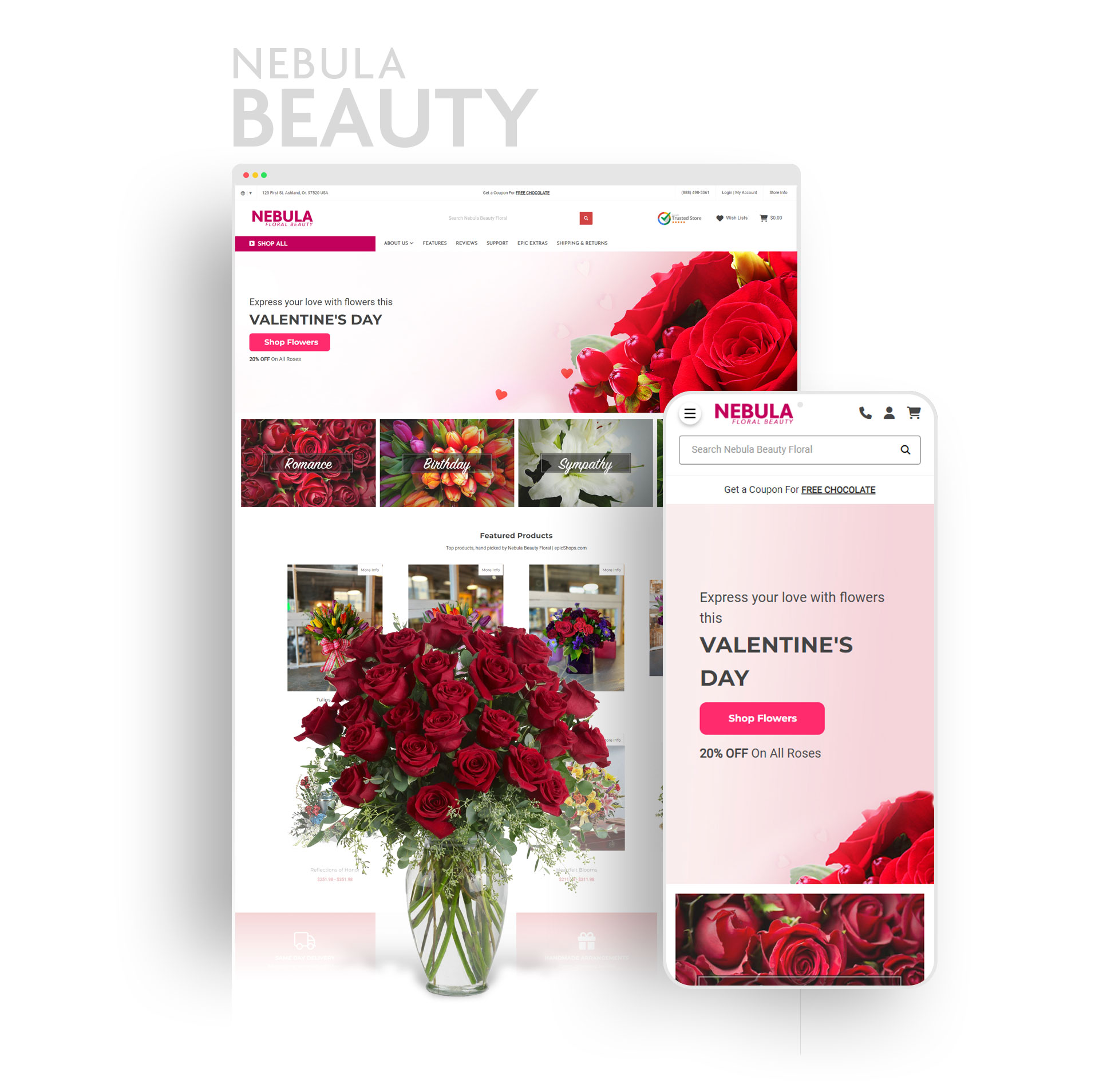 Nebula Home Beauty BigCommerce Theme