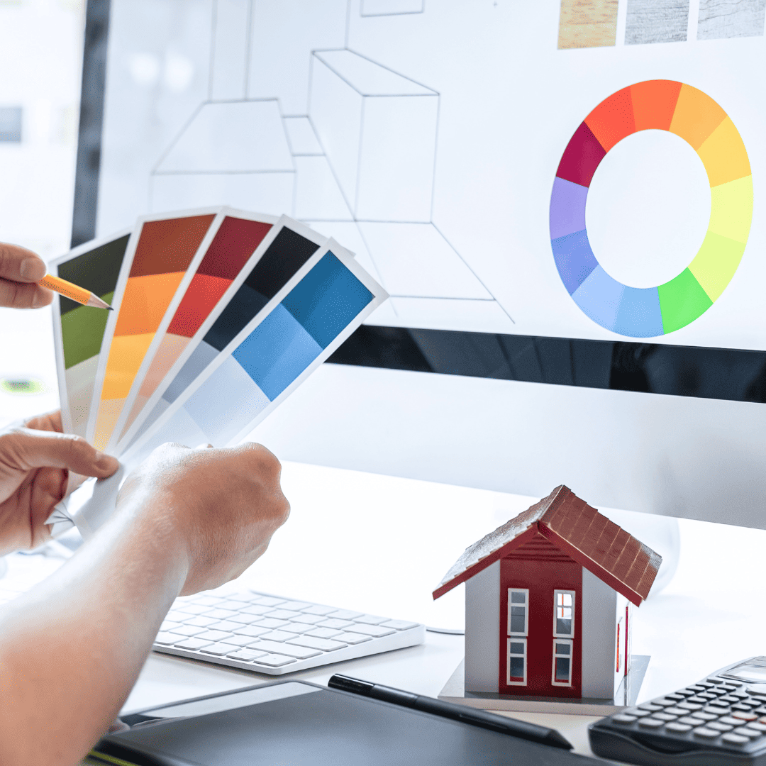 bigcommerce designer choosing a color scheme for website