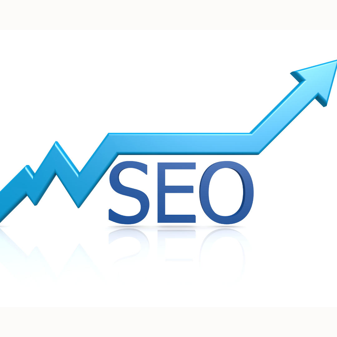 BigCommerce SEO upward graph in blue