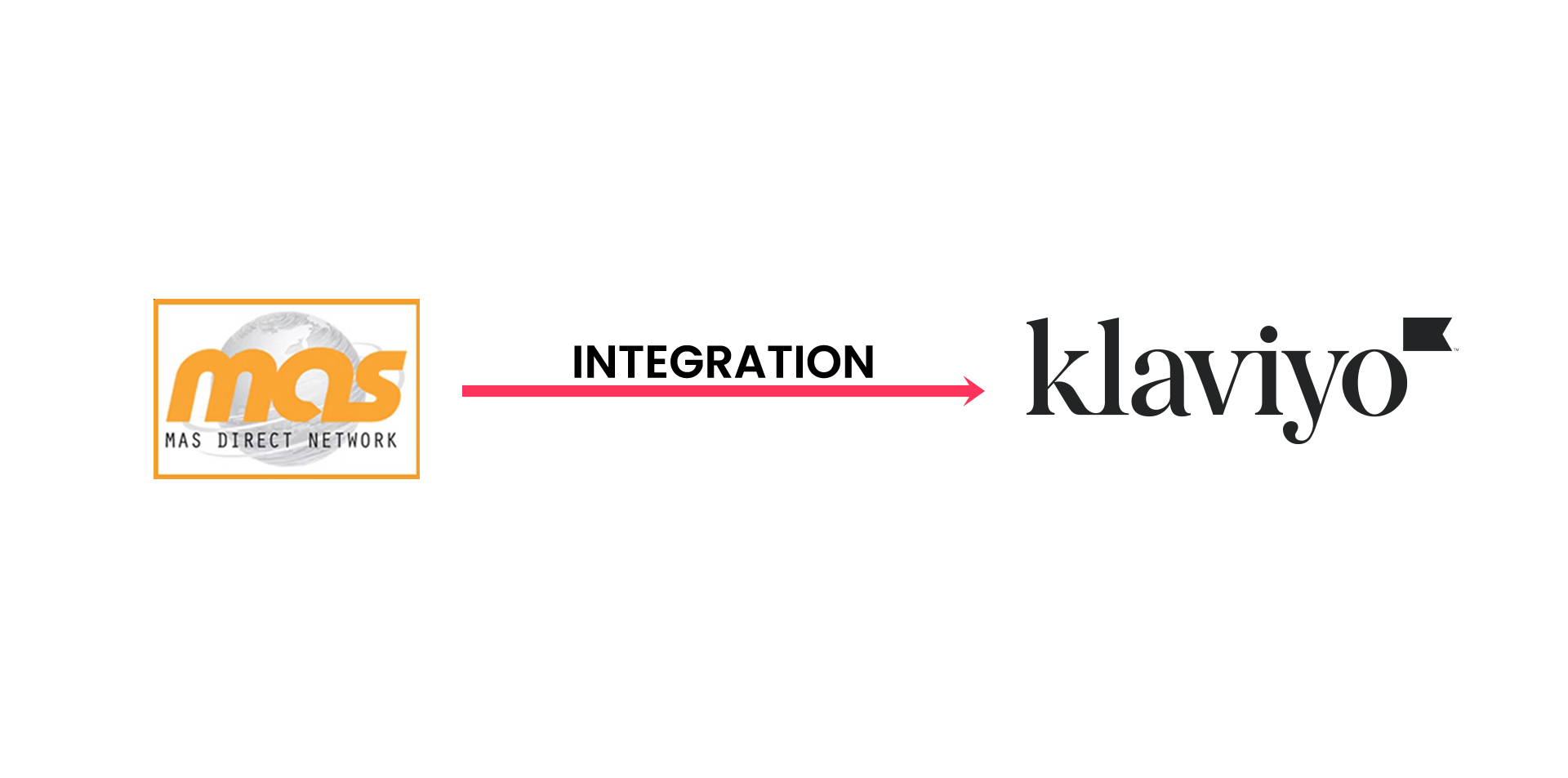 Logo for the Klaviyo integration with POS MAS, featuring a modern design and brand colors.